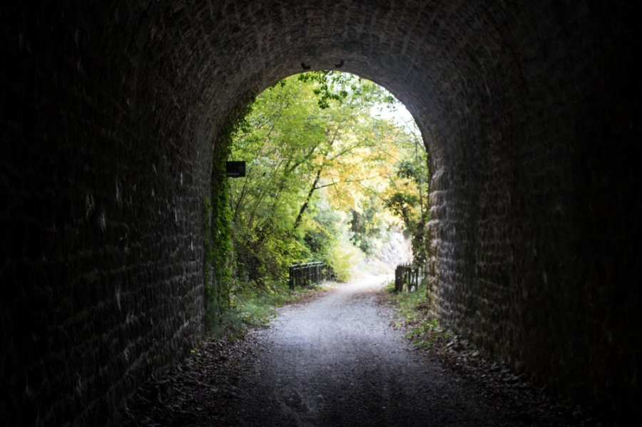 Ex ferrovia: da Sant&#039;Anatolia a Caprareccia