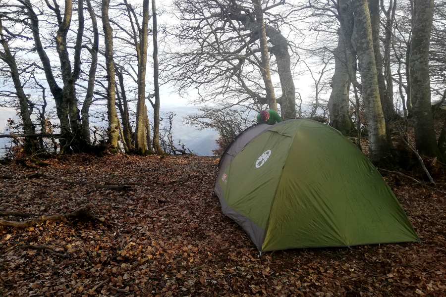 Trekking in tenda nei Sibillini (1 notte)